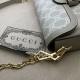Replica Borsa a tracolla Gucci Horsebit 1955 735178 beige