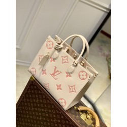 Replica Borsa Louis Vuitton OnTheGo MM Tote Monogram Empreinte M21575