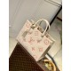 Replica Borsa Louis Vuitton OnTheGo MM Tote Monogram Empreinte M21575