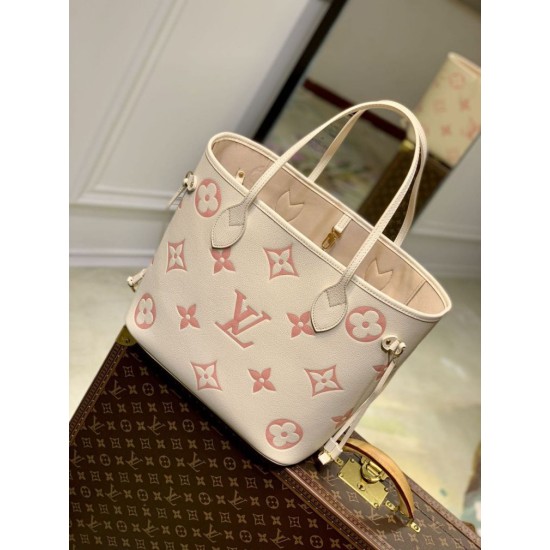 Replica Borsa Louis Vuitton Neverfull MM Monogramma Empreinte M21579