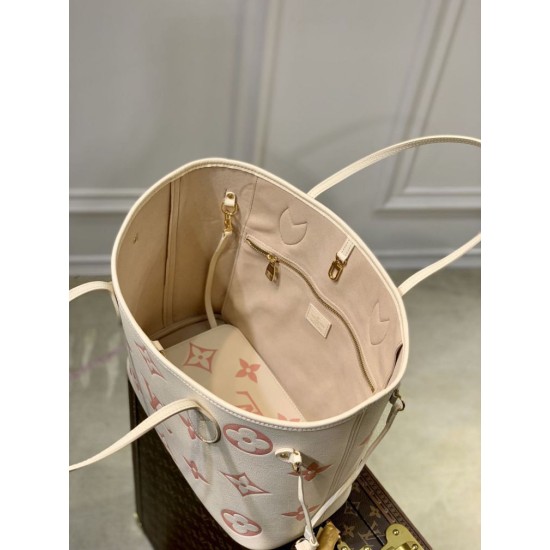 Replica Borsa Louis Vuitton Neverfull MM Monogramma Empreinte M21579