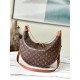 Replica Louis Vuitton Loop Hobo Bag Monogram Reverse M46311