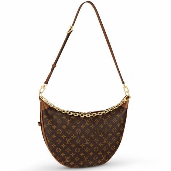 Replica Louis Vuitton Loop Hobo Bag Monogram Reverse M46311
