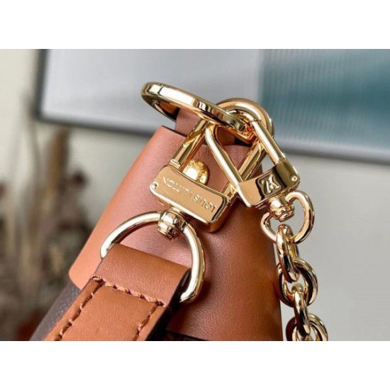 Replica Louis Vuitton Loop Hobo Bag Monogram Reverse M46311