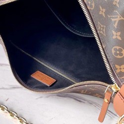 Replica Louis Vuitton Loop Hobo Bag Monogram Reverse M46311