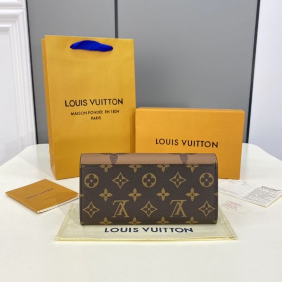 Replica Portafoglio Louis Vuitton Sarah monogramma M80726 Replica Portafoglio Louis Vuitton Sarah monogramma M80726