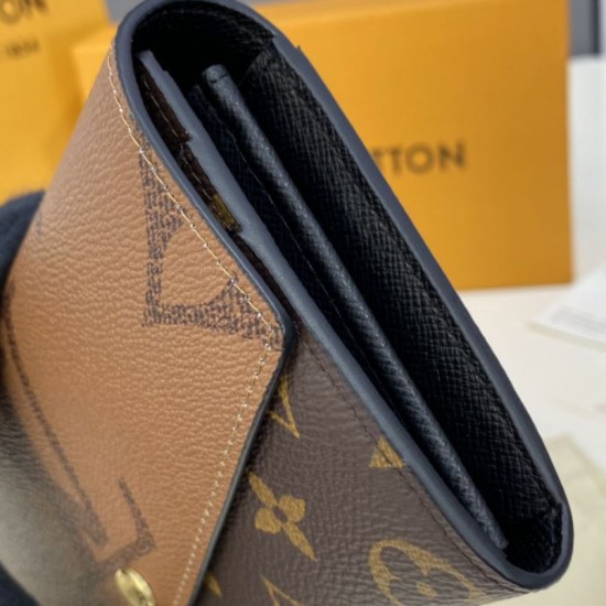 Replica Portafoglio Louis Vuitton Sarah monogramma M80726 Replica Portafoglio Louis Vuitton Sarah monogramma M80726