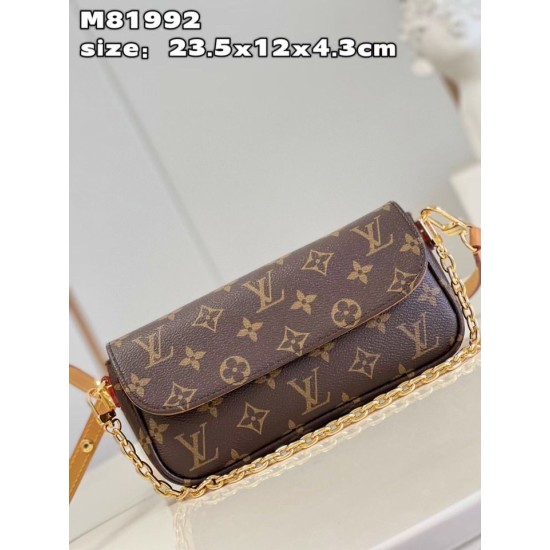 Replica Portafoglio Louis Vuitton su catena Ivy Monogram M81911