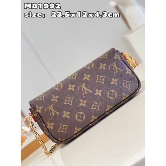 Replica Portafoglio Louis Vuitton su catena Ivy Monogram M81911