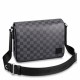 Replica Borsa Louis Vuitton District PM Damier Grafite N42710