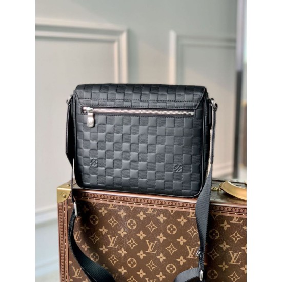 Replica Borsa Louis Vuitton District PM Damier Infini N42711 Replica Borsa Louis Vuitton District PM Damier Infini N42711
