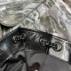 Replica YSL Saint Laurent NIKI Borsa shopping media in pelle stropicciata vintage Nera