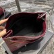 Replica Borsa shopping YSL Saint Laurent NIKI media in pelle vintage stropicciata Claret
