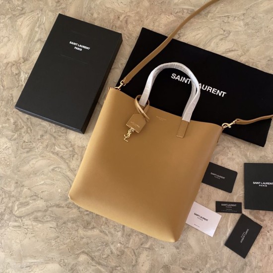 Replica YSL Saint Laurent Shopping Tote Bag Giallo