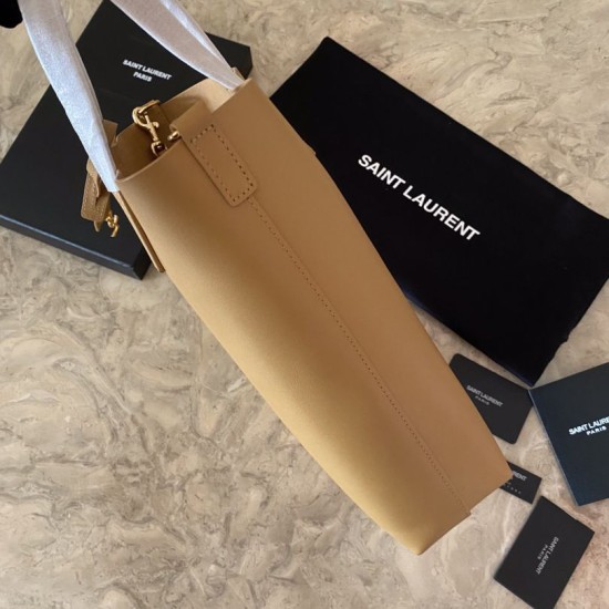 Replica YSL Saint Laurent Shopping Tote Bag Giallo