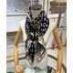 Replica Sciarpa lunga per sempre Monogram da donna Louis Vuitton nera