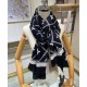 Replica Sciarpa Crosillon da donna Louis Vuitton nera