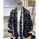 Replica Sciarpa Crosillon da donna Louis Vuitton nera