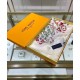 Replica Sciarpa monogramma da donna Louis Vuitton bianca