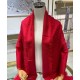 Replica Sciarpa monogramma da donna Louis Vuitton rossa