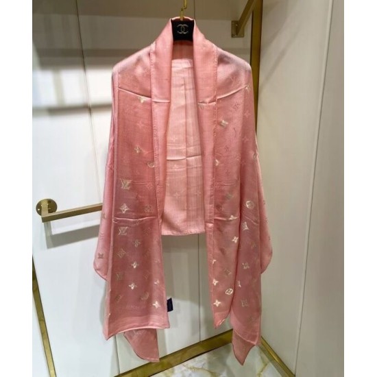 Replica Sciarpa Monogram Donna Louis Vuitton Rosa