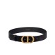 Replica Cintura Christian Dior 30 Montaigne nera