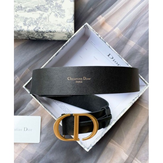 Replica Cintura Christian Dior 30 Montaigne nera