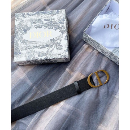 Replica Cintura Christian Dior 30 Montaigne nera