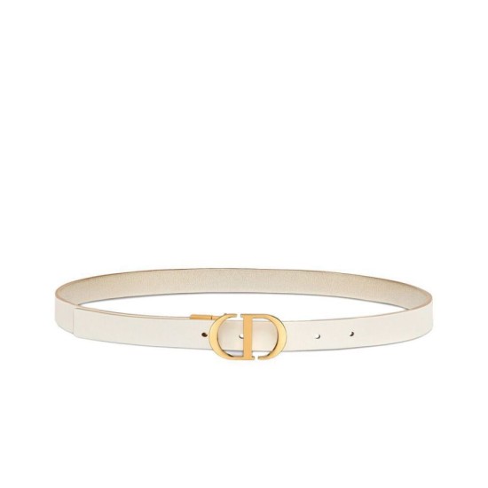 Replica Cintura reversibile Christian Dior 30 Montaigne dorata