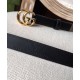 Replica Cintura sottile Gucci GG Marmont nera