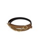 Replica Hermes Epsom Cintura in pelle Glod Hardware Caffè