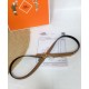 Replica Hermes Epsom Cintura in pelle Glod Hardware Caffè