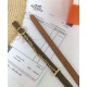 Replica Cintura in pelle Hermes Epsom Glod Hardware grigio