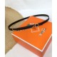 Replica Cintura in pelle Hermes Epsom Glod Hardware nera Replica Cintura in pelle Hermes Epsom Glod Hardware nera