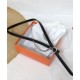 Replica Hermes Epsom Cintura in pelle argento hardware nero