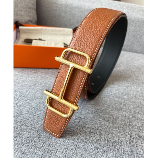 Replica Fibbia per cintura Hermes Royal & Cinturino in pelle reversibile 38mm Caffè Replica Fibbia per cintura Hermes Royal & Cinturino in pelle reversibile 38mm Caffè