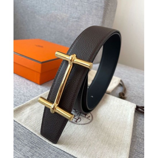 Replica Fibbia per cintura Hermes Royal & Cinturino in pelle reversibile 38mm Henna Replica Fibbia per cintura Hermes Royal & Cinturino in pelle reversibile 38mm Henna