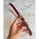 Replica Cintura reversibile Hermes Lucky 15 color malva