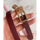 Replica Cintura reversibile Hermes Lucky 15 color malva