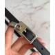 Replica Cintura reversibile Hermes Lucky 15 nera