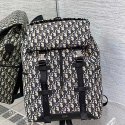 Replica Zaino Dior Explorer Dior Oblique Jacquard Nero