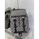 Replica Zaino Dior Explorer Dior Oblique Jacquard Nero