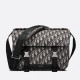 Replica Borsa a tracolla jacquard Dior Explorer Dior Oblique nera