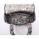 Replica Borsa Dior Medium Lady D-Lite Toile de Jouy Ricamo Blu