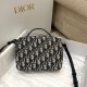 Replica Borsa Dior 30 Montaigne Box Dior Oblique Jacquard Blu