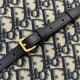 Replica Borsa Dior 30 Montaigne Box Dior Oblique Jacquard Blu