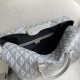 Replica Borsa Dior Lingot 50 Duffle CD Diamond Canvas grigia