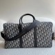 Replica Borsa Dior Lingot 50 Duffle Oblique Jacquard Nera