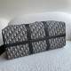 Replica Borsa Dior Lingot 50 Duffle Oblique Jacquard Nera