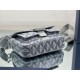 Replica Dior Hit the Road CD Diamond Canvas Messenger Borsa da uomo grigia